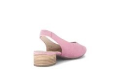 Gabor Soft Pink Suede Sling Back|8152010