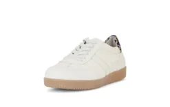 Gabor White & Leo Print Trainer|8330021