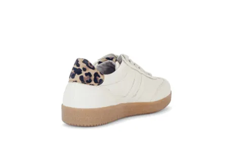 Gabor White & Leo Print Trainer|8330021