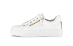 Gabor White Platform Trainer|8646551W