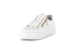 Gabor White Platform Trainer|8646551W