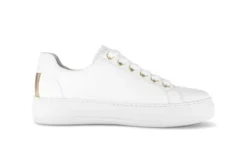 Gabor White Platform Trainer|8646551W