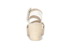 Gabor White Wedge Sandal|8477120