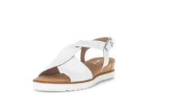 Gabor White Wedge Sandal|8275150