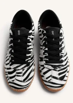 Gioseppo Zebra Print Trainer|77010ZE