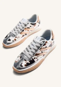 GioseppoAnimal Print Leather Trainer|78069COW
