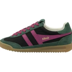 Gola Black, Pine and Fuchsia Trainer| CLB577BN