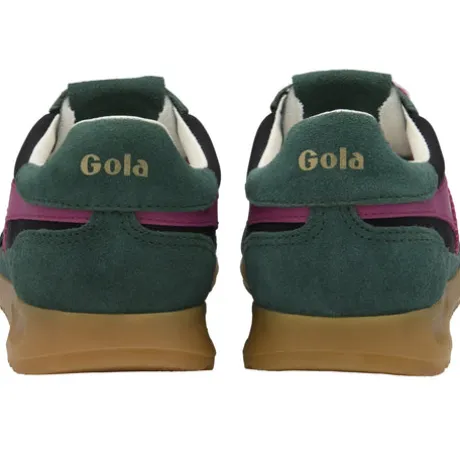 Gola Black, Pine and Fuchsia Trainer| CLB577BN