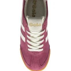 Gola Cerise, Off White and Pink Trainer|CLB538DK