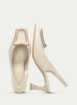 Hispanitas Beige Sling Back|HV264850