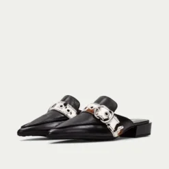 Hispanitas Black Pony Slip On |BHV264810