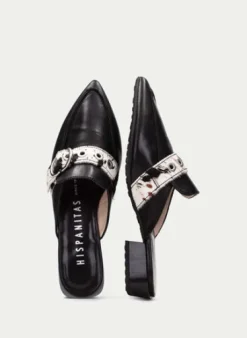 Hispanitas Black Pony Slip On |BHV264810