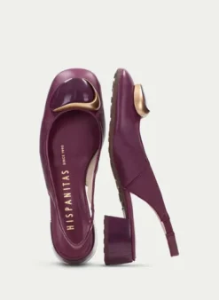 Hispanitas Cherry Leather Sling Back|HV264744C