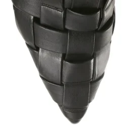 Hogl Black Woven Sling Back |1019300100