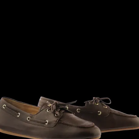 Hogl Brown Modern Boat Shoe|1005468100