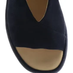 Hogl Navy Sling Back Platform|1025223200