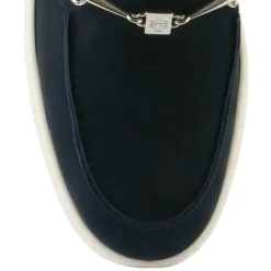 Hogl Navy Suede Comfort Loafer |1012123000