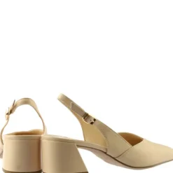 Hogl Sand Leather Sling Back|1046101300