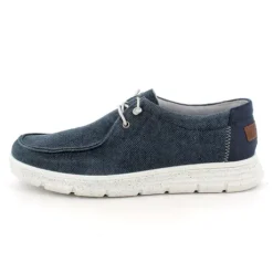 Igi & Co Navy Jeans Comfort Laced Shoe|1114200