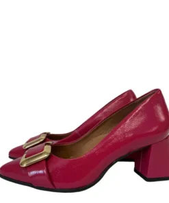 Karen Koo 75003FUX- Court Shoe.