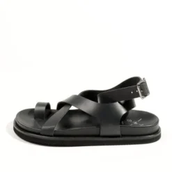 KMB black Strap Sandal|A7722N