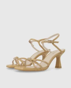 Lodi Beige High Heel Sandal|LUKIC1