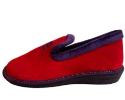 Nordika Cherry Suede & Purple Slipper|305ACE