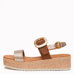 Oh My Sandals Brown Platform|6024BRN
