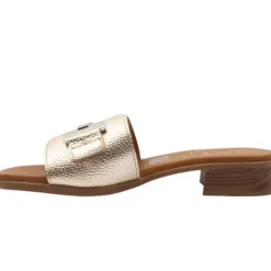 Oh My Sandals Gold Mule|5890GLD