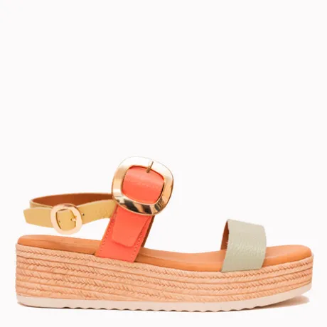 Oh My Sandals Platform Sandal|6024ORG