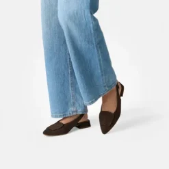 Paul Green Chocolate Brown Sling Back|6090089