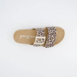 Paul Green Leo Print Platform Mule|6157000
