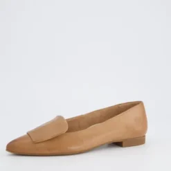 Paul Green Light Brown Leather Pump |3792130