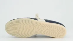 Paul Green Navy Leather Trainer|5490059