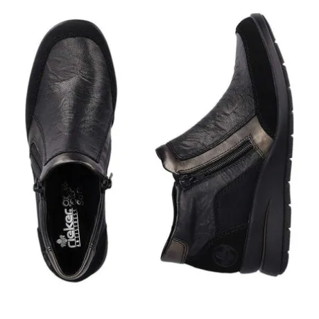 Reiker L485100 - Wide Fit Ankle Boot.