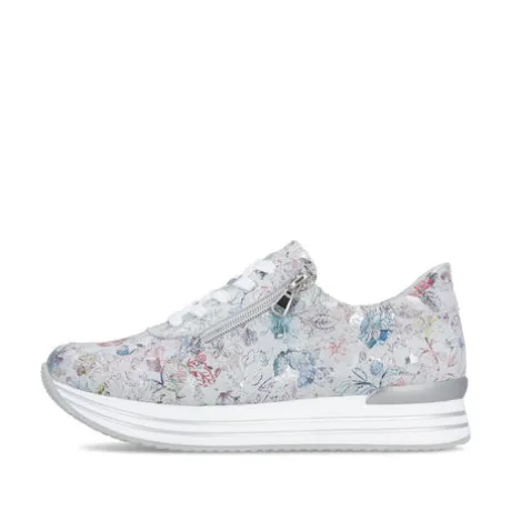 Remonte Floral Mini Wedge Trainer|D132690