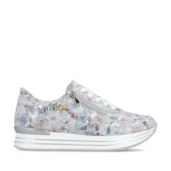 Remonte Floral Mini Wedge Trainer|D132690