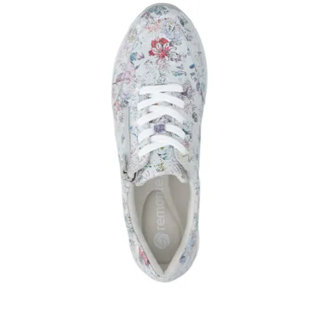 Remonte Floral Mini Wedge Trainer|D132690