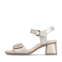 Remonte Light Gold Sandal |D1K5490