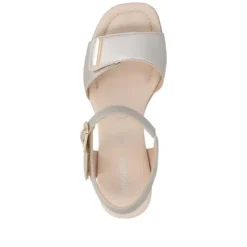 Remonte Light Gold Sandal |D1K5490