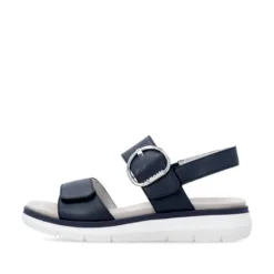 Remonte Navy Comfort Sandal|D2K5014