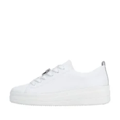 Remonte White Platform Trainer|D1C0382
