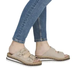 Rieker Beige Comfort Sandal|V795560N