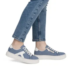Rieker Blue Comfort Platform Trainer|N992014