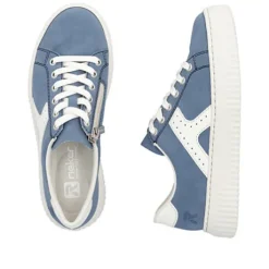 Rieker Blue Comfort Platform Trainer|N992014