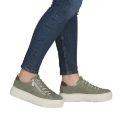 Rieker Green Platform Trainer|M195252GRN