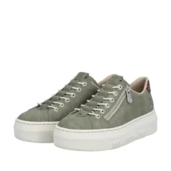 Rieker Green Platform Trainer|M195252GRN