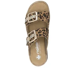 Rieker Leo Print Wedge Sandal|V795590M