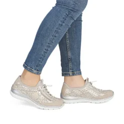 Rieker Light Gold Comfort Trainer|L325292