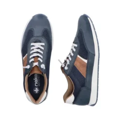 Rieker Navy & Tan Trainer|1196014